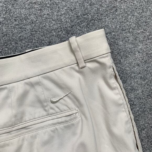 Nike Golf Shorts Mens 40 Beige Dri Fit Flex Core Standard Fit Flex Waistband - Picture 8 of 12